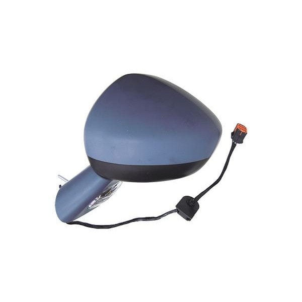 SPJ E-3545 Dış Dikiz Aynası C5 Elektrikli Ayna 08/15 Astarlı Sinyalli Mavi Cam Sol