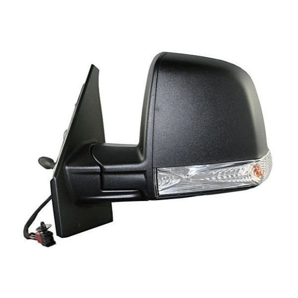 SPJ E-3663 Dış Dikiz Aynası Mekanik Sinyalli Tek Camlı Astarlı Sol Doblo 10-