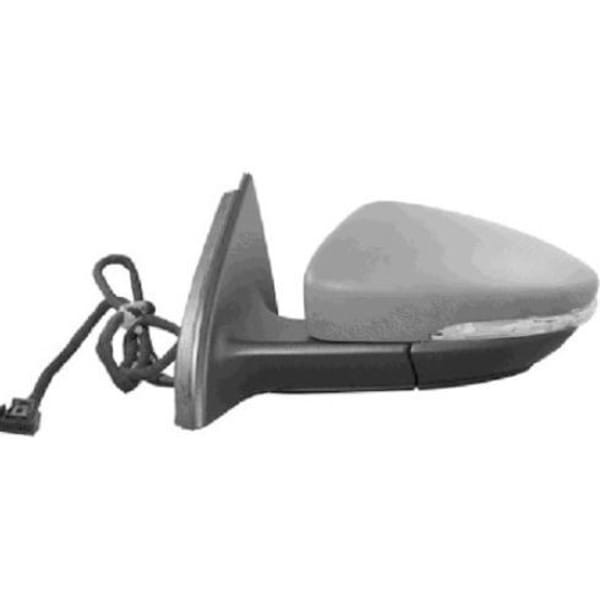 SPJ E-3729 Dış Dikiz Aynası Passat Elektrikli Katlanır Ayna 10/15 Astarlı Yan-Alt Sinyal Kor Nokt. S