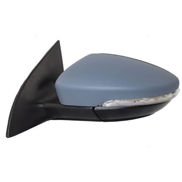 SPJ E-3753 Dış Dikiz Aynası Passat Cc Elektrikli Ayna 08/13 Astarlı Yan-Alt Sinyalli Kor Noktalı Haf 