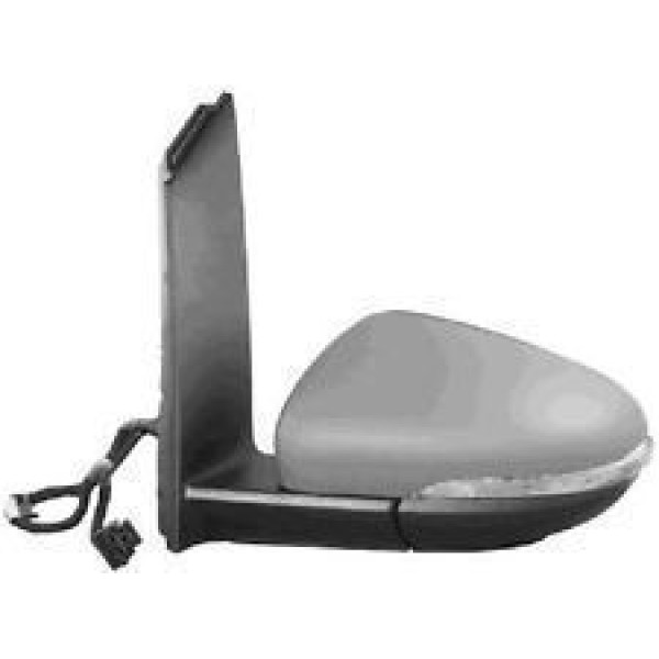 SPJ MAX E-3973 Elektrikli Katlanır Ayna Touran 09 15 Astarlı Kör Noktalı Yan-Alt Sinyalli Sol