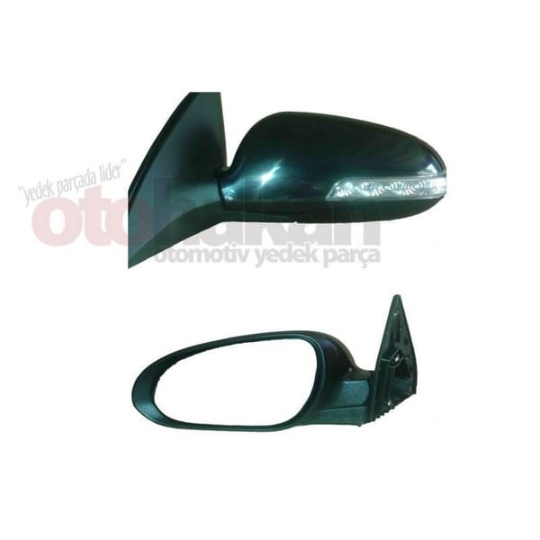 SPJ E3364 Dış Dikiz Aynası Sağ Elektrikli İ30 07-12 Sinyalli Astarlı 