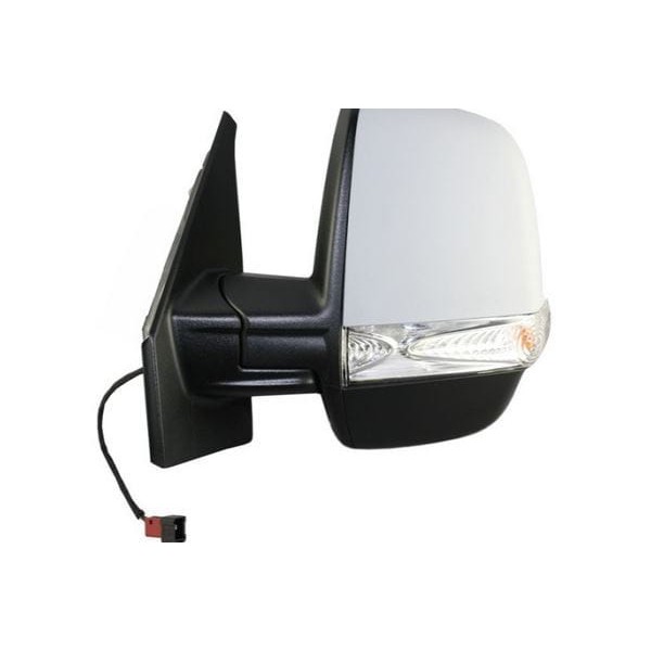 SPJ E3659 Doblo Pratıco Elektrikli Ayna 10- Sinyalli Çift Camlı Astarlı Sol 