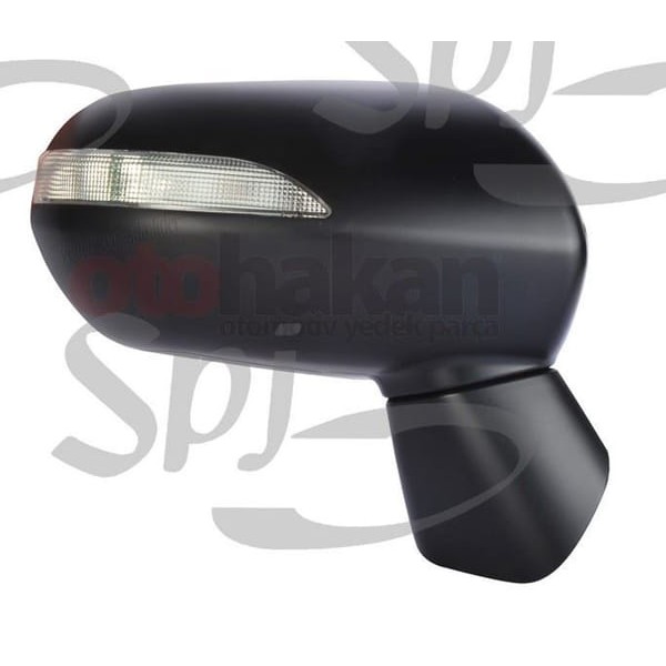 SPJ E4606 Dış Dikiz Aynası Sağ Elektrikli Jazz 04-08 Sinyalli Katlanır Büyük Soket 