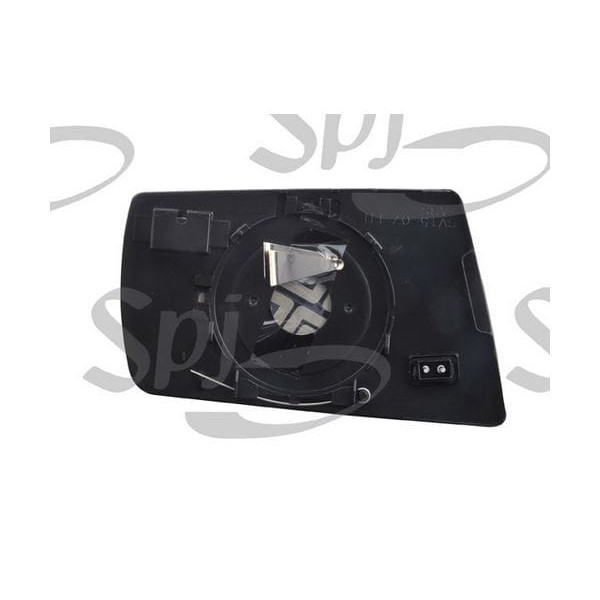 SPJ L-117 Dış Dikiz Ayna Camı Sol (Elektrikli, Kor Noktalı, Mavi) W202 93-98 W210 93-98