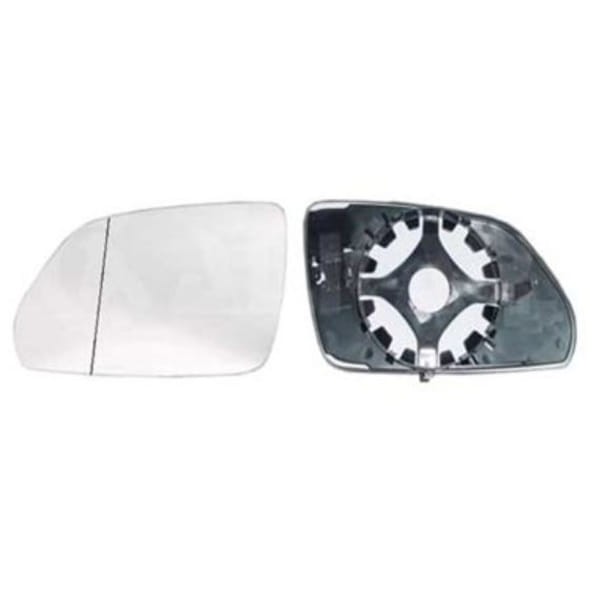 SPJ L-615 Dış Dikiz Ayna Camı Polo Octavia Elektrikli Ayna Camı 04/08 Kor Noktalı Sol = L-0497 