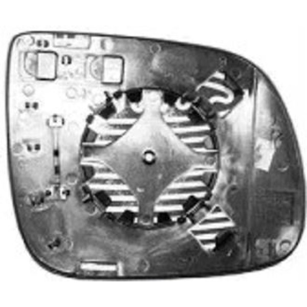 SPJ MAX L-1405 Elektrikli Ayna Camı Q5 09 16 (Q7 09 15) Kör Noktalı Sol