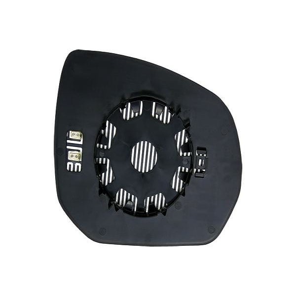 SPJ L-1407 Dış Dikiz Ayna Camı C3 C4 Picasso Elektrikli Ayna Camı 09- Kor Noktalı Mavi Cam Sol