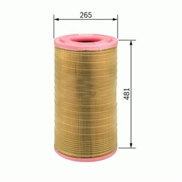 SARDES SA2068 Hava Filtresi Daf Cf65.Cf85 C271170-4