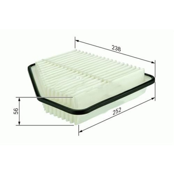 SARDES SA2139 Hava Filtresi Rav4 06-11 2.0 Vvtı 