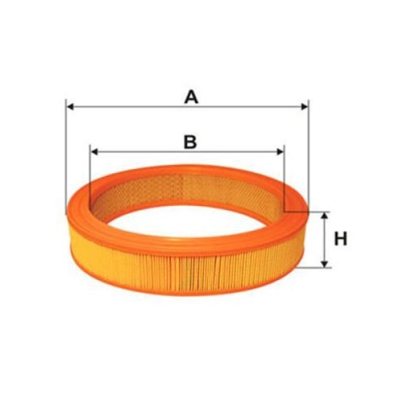 SARDES SA303 Hava Filtresi Golf III 91-97 Polo Classıc Caddy II 95-04 / 80 100 / Cordoba 93-99 Ibiza