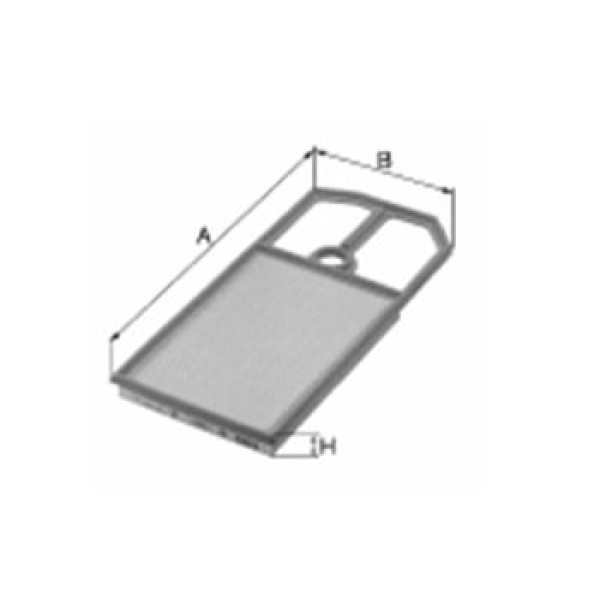 SARDES SA438 Hava Filtresi 407 / C5 C6 1.8 16V 2.0 2.2 3.0 V6 3.0 16V