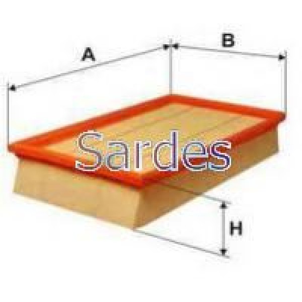 SARDES SA460 Hava Filtresi Mega Star