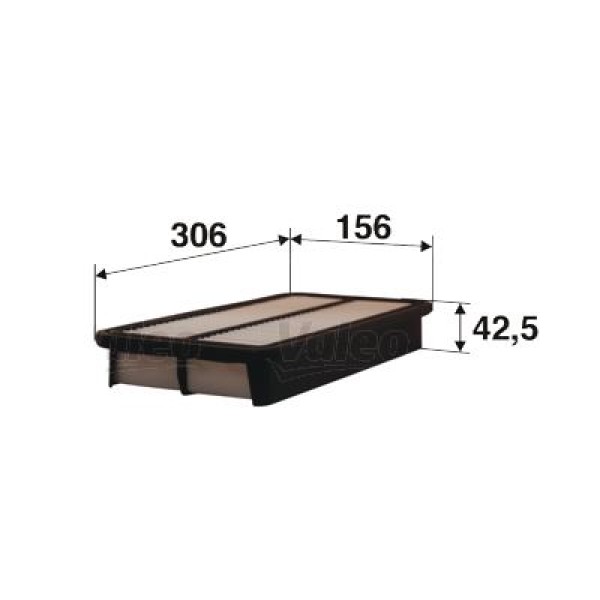 SARDES SA510 Hava Filtresi Corona At191 3S 92-97 Camry 88-91 Carına 88-92 2.0D