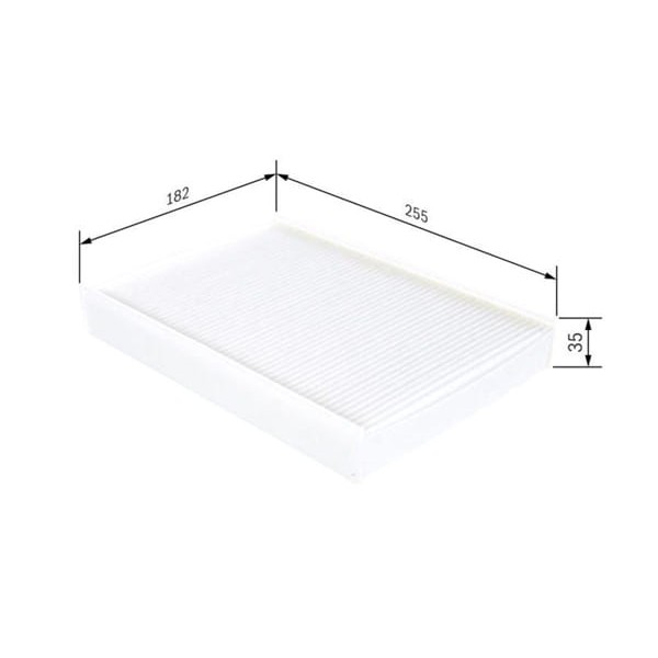 SARDES SC3045 Polen Filtresi Up 11- / Mii 11- / Cıtıgo 11-