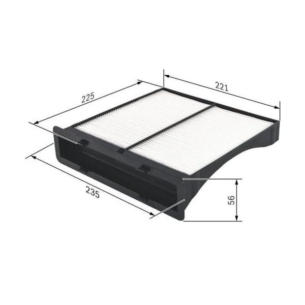 SARDES SC3189 Polen Filtresi Subaru Forester-Impreza III G3-Gh-Gr Impreza IV Gj. Gp Levorg. Xv I