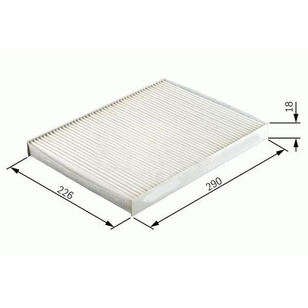 SARDES SC507 Polen Filtresi Omega B 94-03 