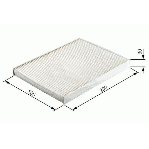 SARDES SC536 Polen Filtresi Marea Brava Bravo 96- / 156 