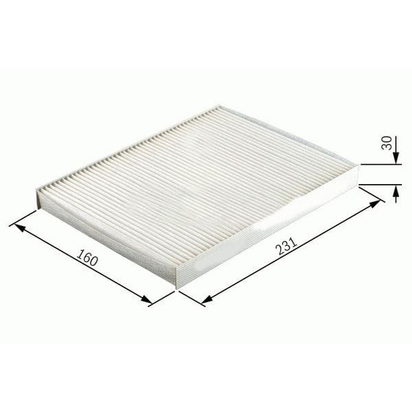 SARDES SC539 Polen Filtresi CLIO II Kangoo Megane I / Logan / Kubıstar 