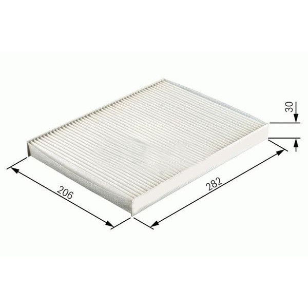 SARDES SC549 Polen Filtresi Golf IV 97-05 Bora 98-05 Polo 94- Lupo 98- / A3 96-03 Tt 98- / Octavia 9 