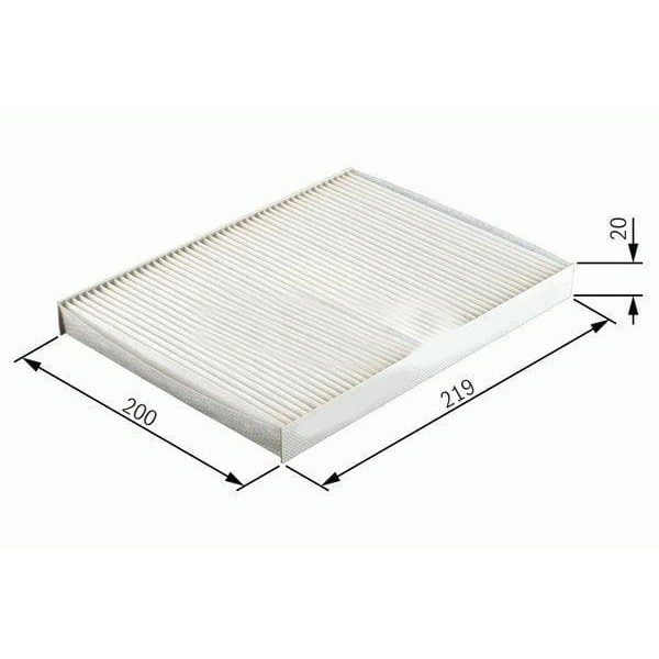 SARDES SC557 Polen Filtresi Corolla 03-07 Avensis 03-08