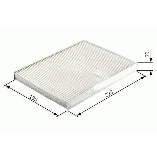 SARDES SC567 Polen Filtresi Scenic 99- Ac 