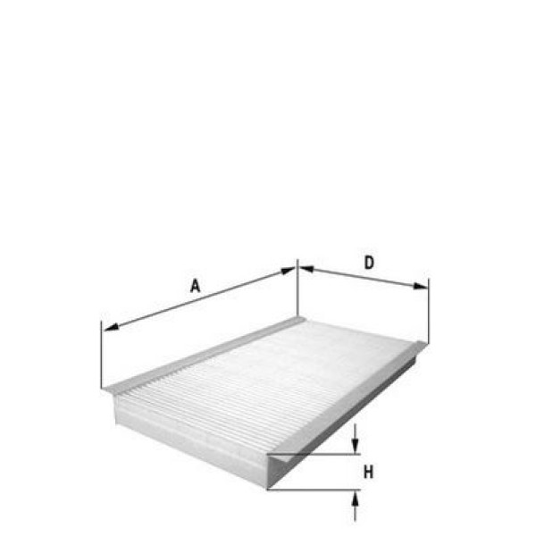 SARDES SC597 Polen Filtresi Croma 05- / Vectra C 04- Corsa C 00- Combo 01- Tigra 04- Sıgnum 03- / 9- 