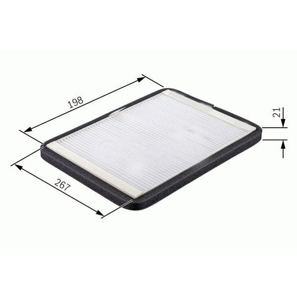 SARDES SC638 Polen Filtresi Xsara 97-05 