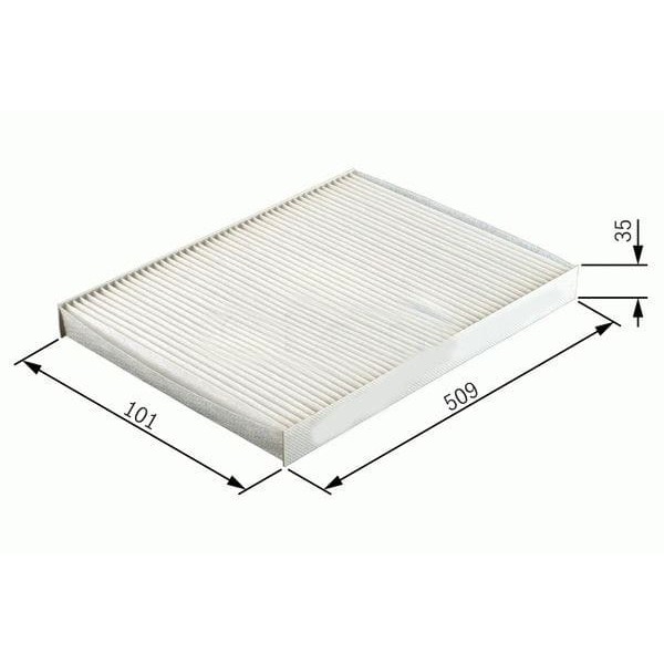 SARDES SC668 Polen Filtresi Mondeo 93- Cougar 98- 