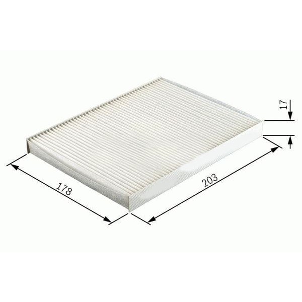 SARDES SC697 Polen Filtresi 500 07- Panda / Ypsılon 11- / Ka 