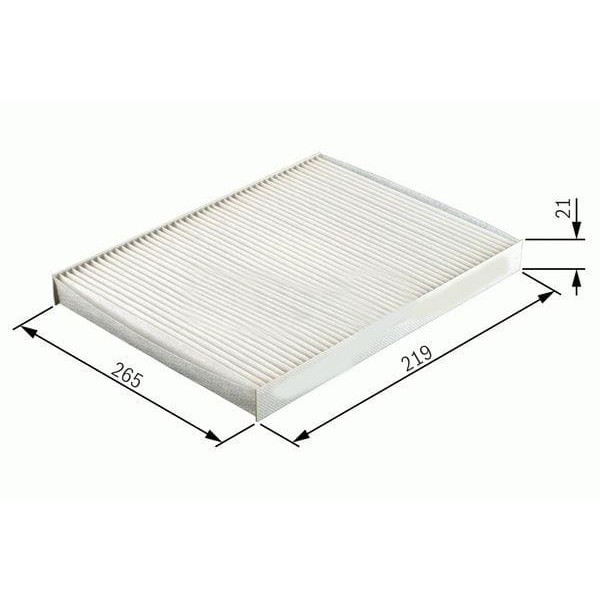 SARDES SC720 Polen Filtresi Doblo 10- Fiorino 08- Punto 12- Grande Punto 05- Practıco 10- / Mıto 08- 