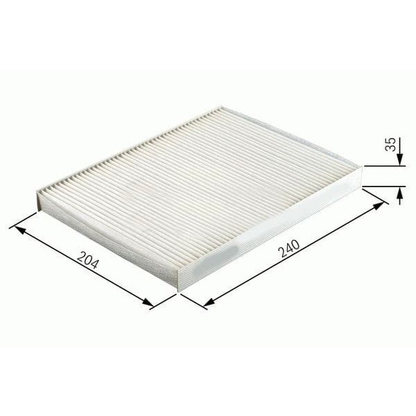 SARDES SC766 Polen Filtresi Astra J 09-12 Insignia 09-12 Zafira C 11- Merıva B 10- Cascada 13- Mokka