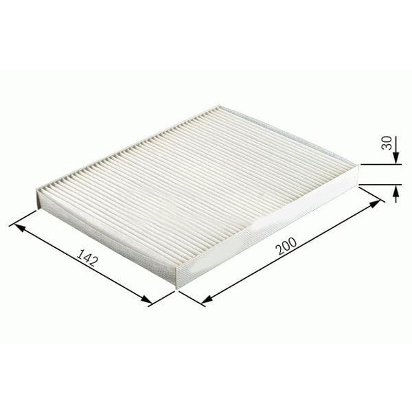 SARDES SC792 Polen Filtresi Agila 08- / Splash 08-