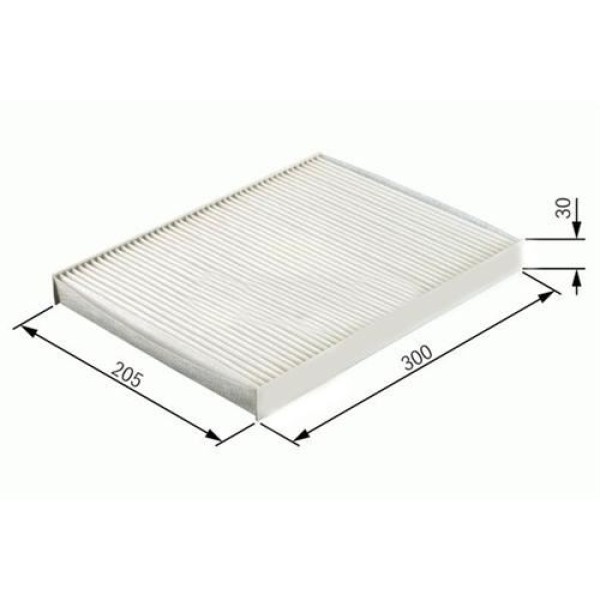 SARDES SCA522 Polen Filtresi A4 00-04 A6 97-05 / Exeo