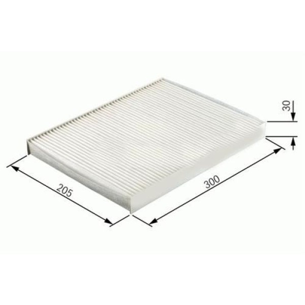 SARDES SCA523 Polen Filtresi A4 00-04 A6 97-05 / Exeo 