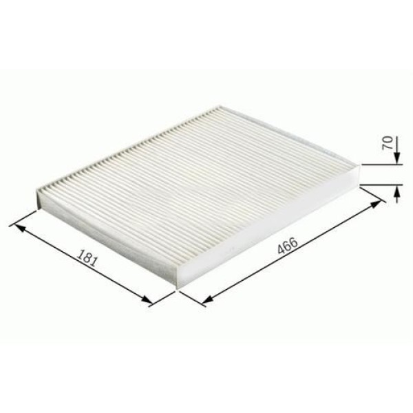 SARDES SCA647 Polen Filtresi Man T G A Serıe Karbonlu Cuk4795 