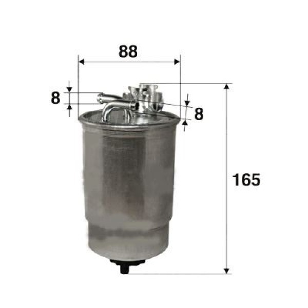 SARDES SF137 Mazot Filtresi Polo Classıc Caddy II / Cordoba Ibiza III 1.9 Sdı TDI