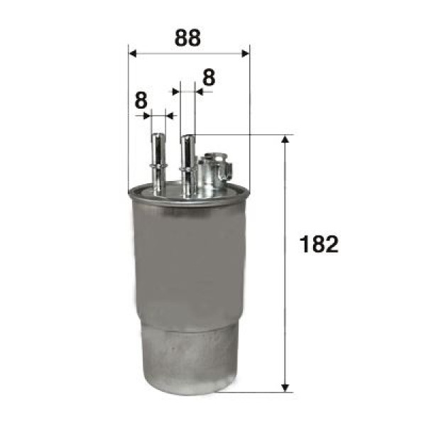 SARDES SF142 Mazot Filtresi Doblo 1.9D