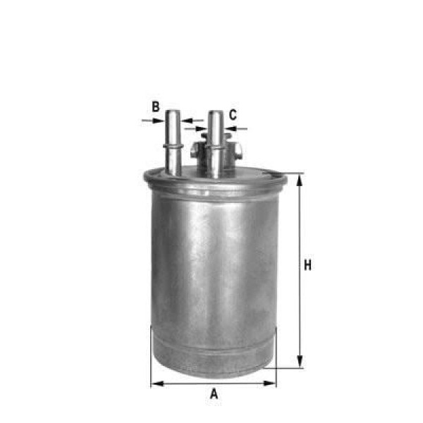 SARDES SF144 Mazot Filtresi Fiesta Focus 1.8D 1.8 TDI