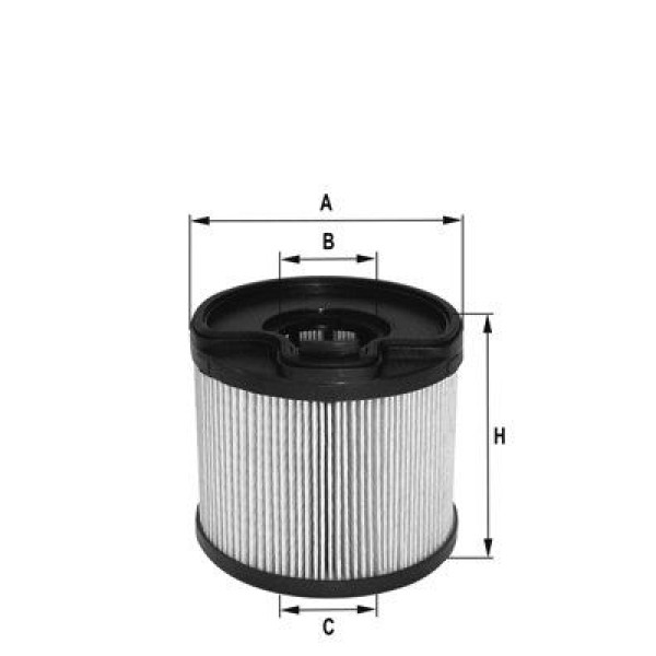 SARDES SF153 Mazot Filtresi 206 307 405 406 806 Partner Expert / Xsara C5 Berlingo 2.0 HDI 