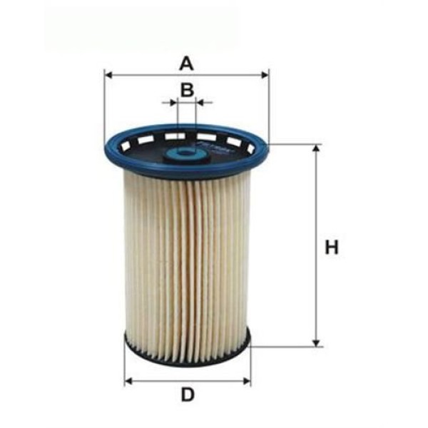 SARDES SF349 Mazot Filtresi Passat 10- Sharan 10- Tiguan / Q3 11- / Alhambra 10- 1.6 TDI 2.0 TDI