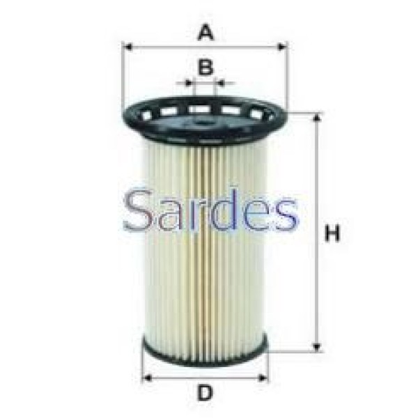 SARDES SF6014 Mazot Filtresi Golf Vıı 13- Passat 14- Tiguan 14- Caddy III 11- / A3 12- / Toledo Leon