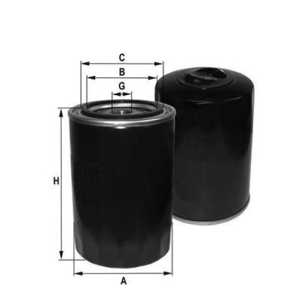 SARDES SO814 Yağ Filtresi Passat 96-00 / A4 95-01 A6 97-01 / Excel 89-94 1.9 TDI Afn Avg