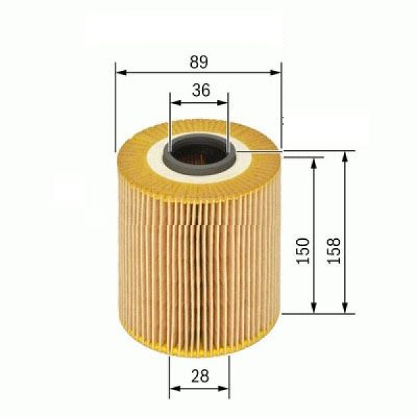 SARDES SO874 Yağ Filtresi Omega B 94-03 2.5Td / Bmw 3 E36 Bmw 5 E34 