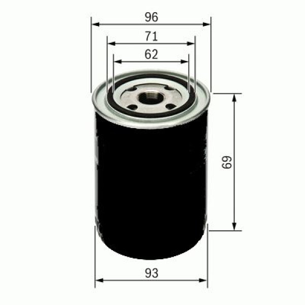 SARDES SO890 Yağ Filtresi R12 
