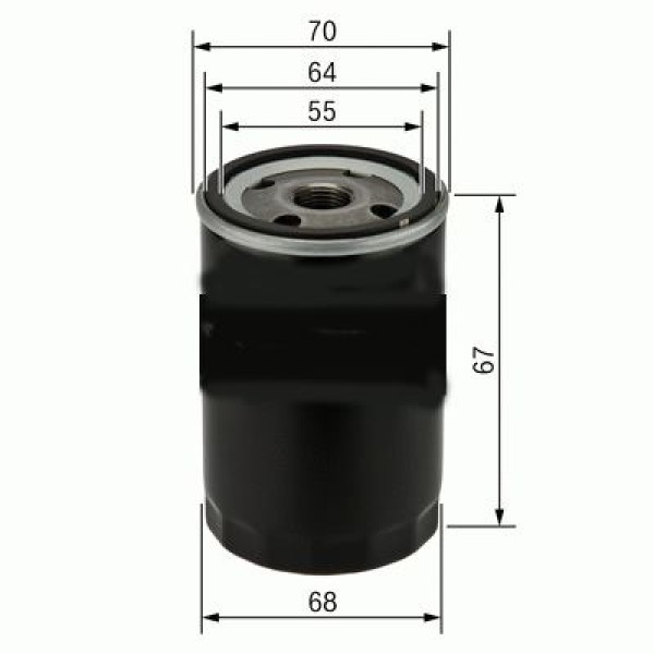 SARDES SO910 Yağ Filtresi Agila 08- / Aveo Kalos / Tıco / Applause Charade Cuore Hıjet Sırıon Terios