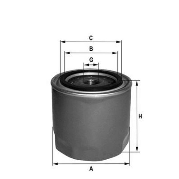 SARDES SO914 Yağ Filtresi Starex H100 / L200 L300 Pajero 2.5D 2.5Td 