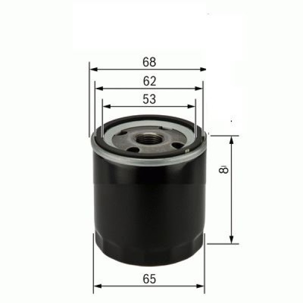 SARDES SO960 Yağ Filtresi Corolla 03-07 Avensis 03-08 / Sx4 13- Benzinli 