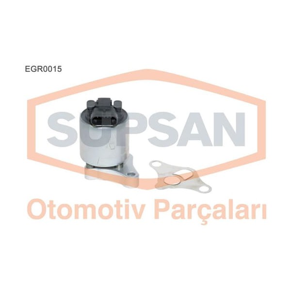SUPSAN EGR0015 EGR Valfi Astra G Vectra B C Corsa C Zafira 1.4 1.6 Z14Xe Z16Xe Yatay Soket