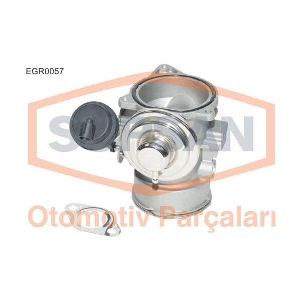 SUPSAN EGR0057 EGR Valfi VW Touareg 2.5 5 Silindir R5 TDI Eng.Bac-Blk
